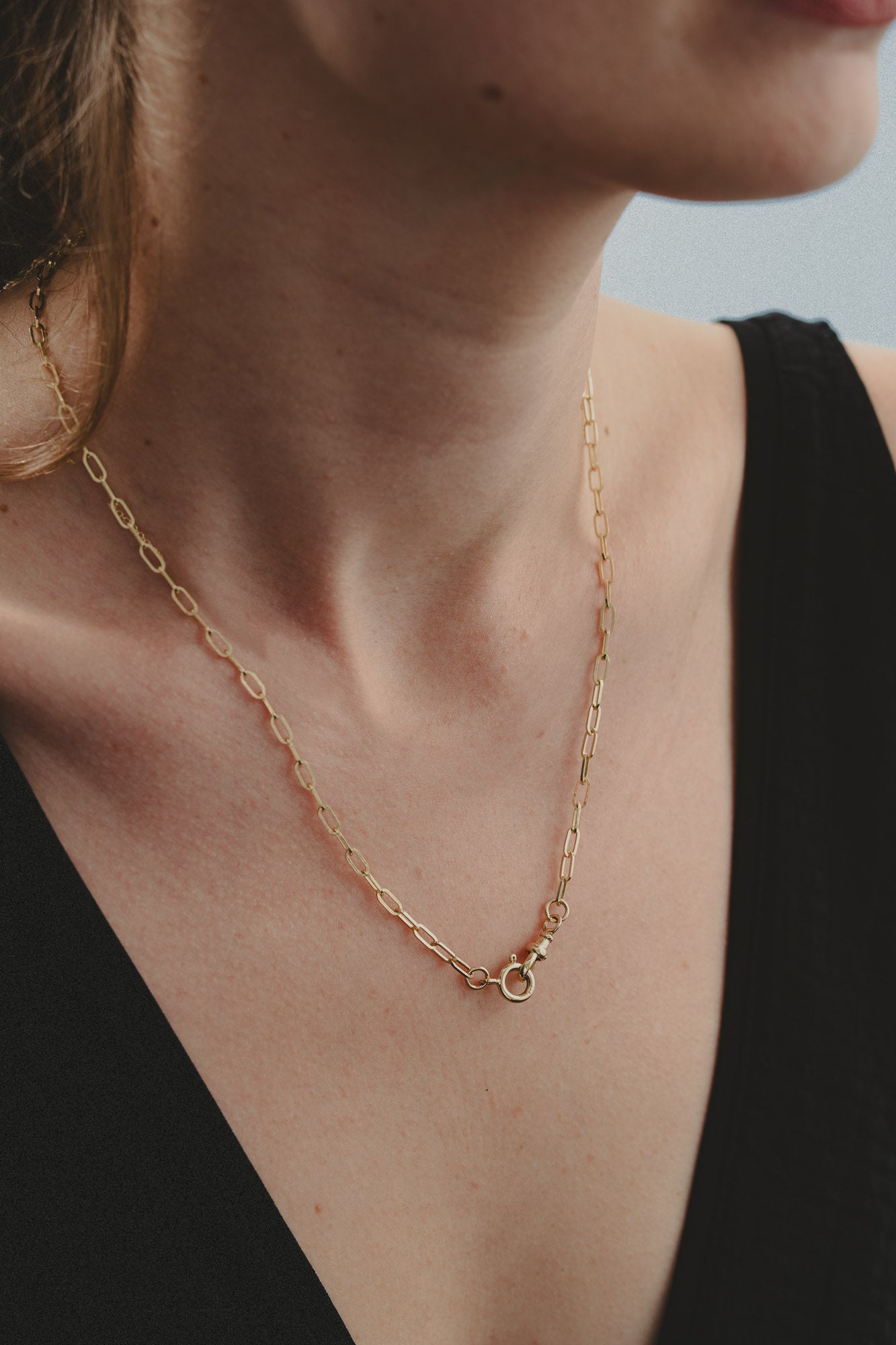 Paperclip Pendant Chain